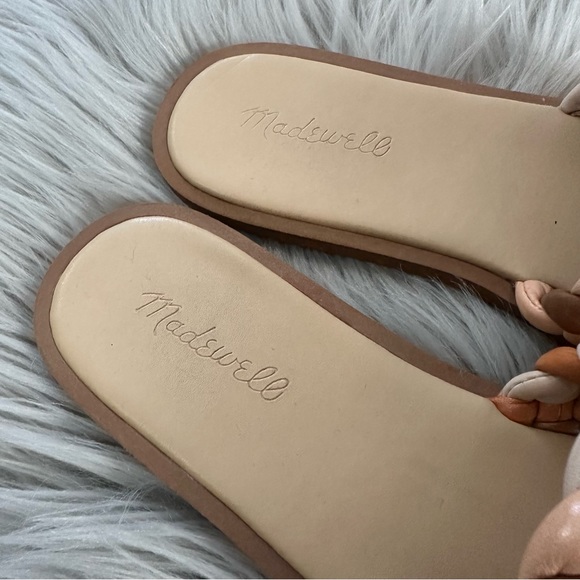 MADEWELL The Suzi Slide Sandal in Multi Woven Leather 7.5 - Picture 7 of 11